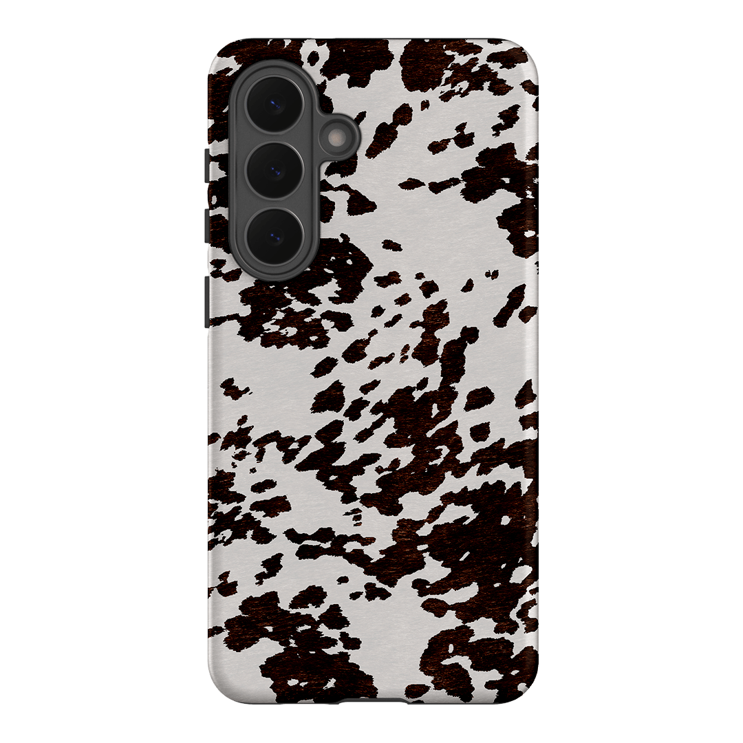 Cowhide Charm Printed Phone Cases Samsung Galaxy S26 Plus / Armoured by The Dairy - The Dairy