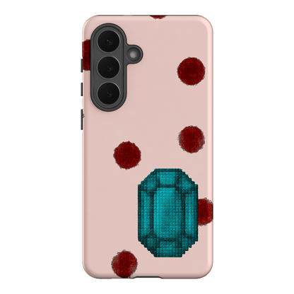 December Turquoise Printed Phone Cases Samsung Galaxy S26 Plus / Armoured by Joiana - The Dairy
