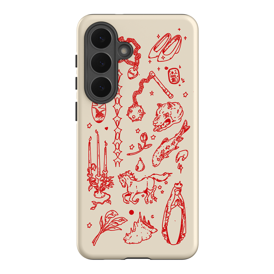 Dreamcore Cream Printed Phone Cases Samsung Galaxy S26 Plus / Armoured by Easty Beasty - The Dairy