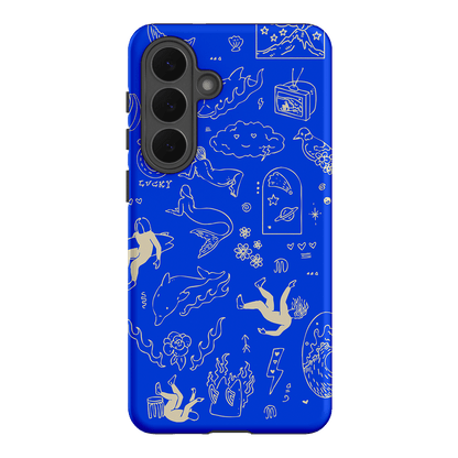 Easty Flash Blue Printed Phone Cases Samsung Galaxy S26 Plus / Armoured by Easty Beasty - The Dairy