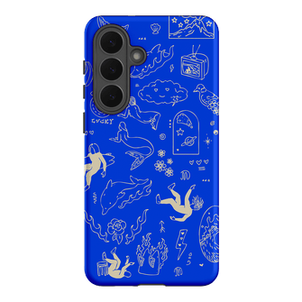 Easty Flash Blue Printed Phone Cases Samsung Galaxy S26 Plus / Armoured by Easty Beasty - The Dairy