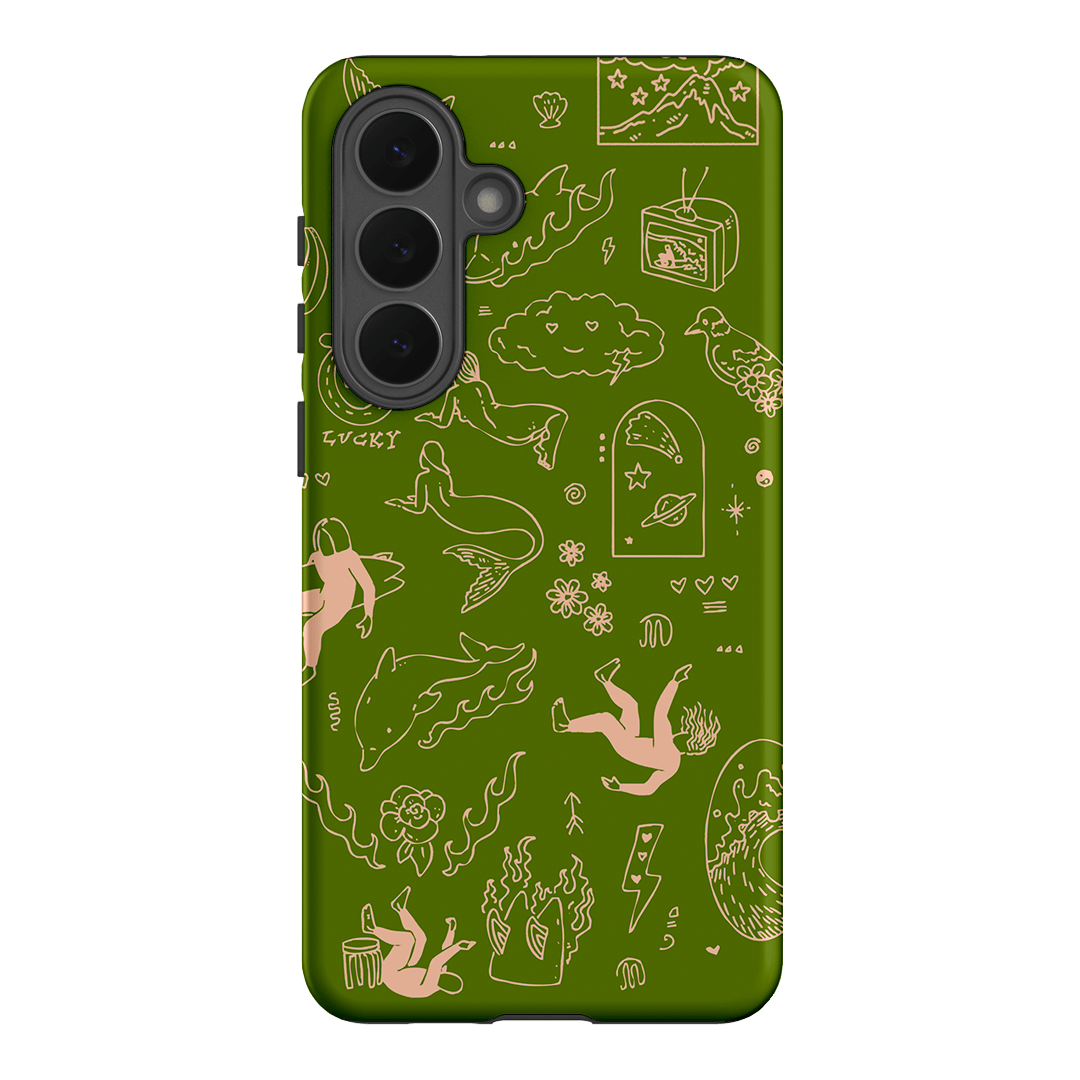 Easty Flash Green Printed Phone Cases Samsung Galaxy S26 Plus / Armoured by Easty Beasty - The Dairy