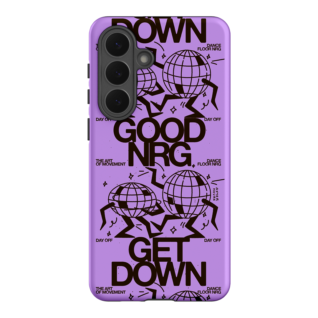 Good Energy in Purple Printed Phone Cases Samsung Galaxy S26 Plus / Armoured by After Hours - The Dairy