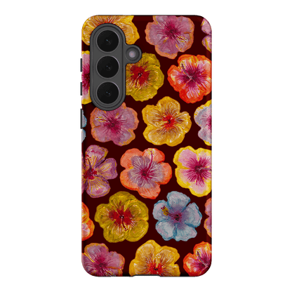 Hibiscus Holiday Rouge Printed Phone Cases Samsung Galaxy S26 Plus / Armoured by BG. Studio - The Dairy