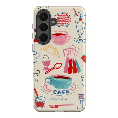 Home Cafe Printed Phone Cases Samsung Galaxy S26 Plus / Armoured by Phthalo Ruth - The Dairy