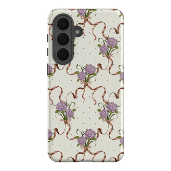 Hydrangea Ribbon Printed Phone Cases Samsung Galaxy S26 Plus / Armoured by Veronica Tucker - The Dairy