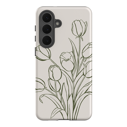 Inked Tulips Printed Phone Cases Samsung Galaxy S26 Plus / Armoured by Typoflora - The Dairy