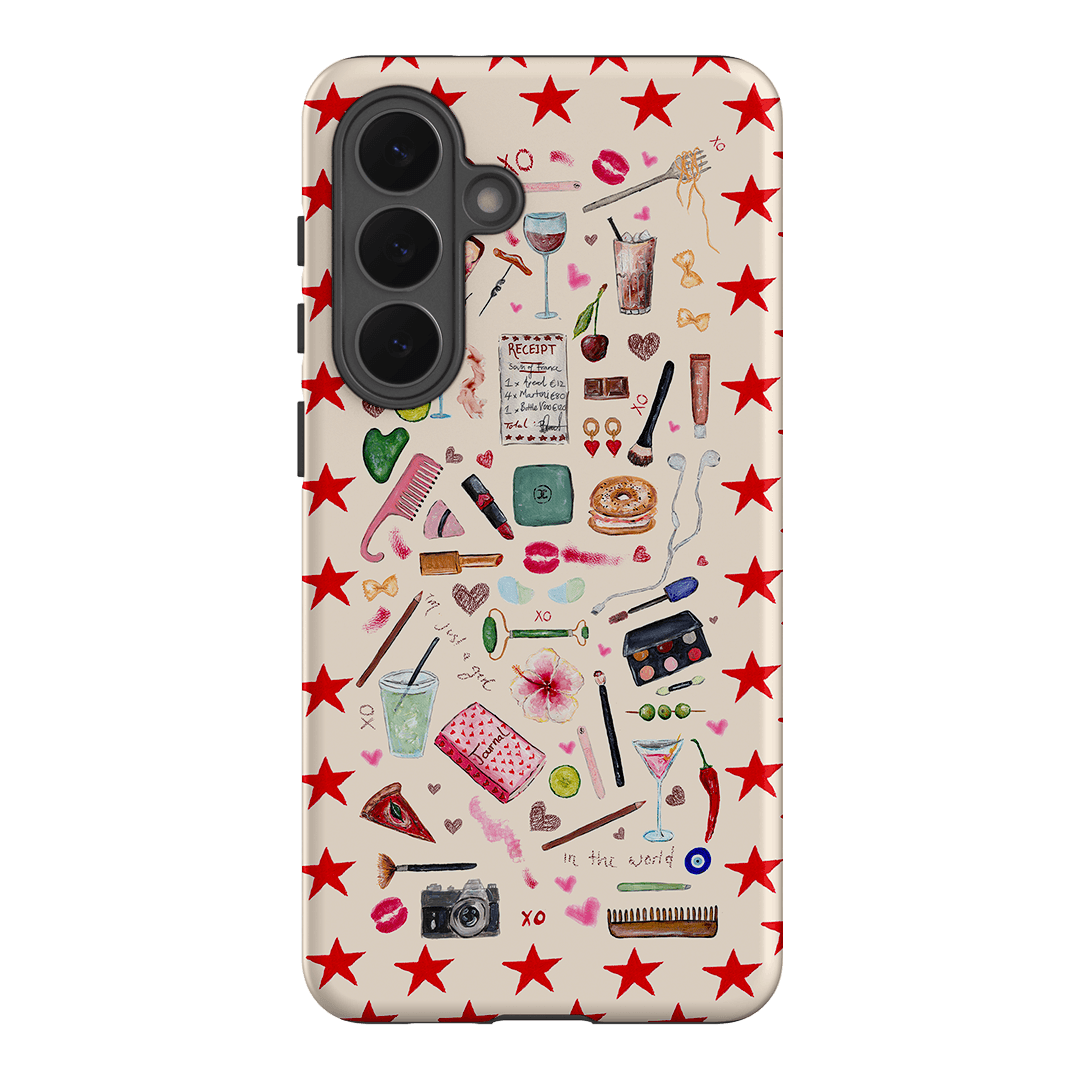 Just A Girl Printed Phone Cases Samsung Galaxy S26 Plus / Armoured by BG. Studio - The Dairy