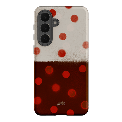 Ladybug Polka Dot Printed Phone Cases Samsung Galaxy S26 Plus / Armoured by Jasmine Dowling - The Dairy