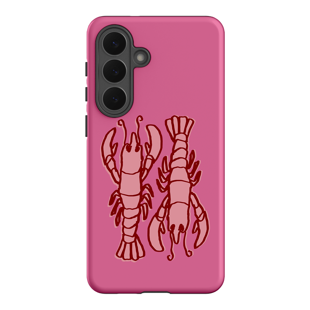 Lobster Love Pink Printed Phone Cases Samsung Galaxy S26 Plus / Armoured by The Dairy - The Dairy
