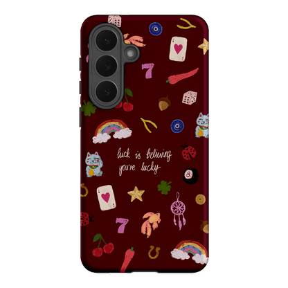 Lucky Printed Phone Cases Samsung Galaxy S26 Plus / Armoured by Amy Gibbs - The Dairy