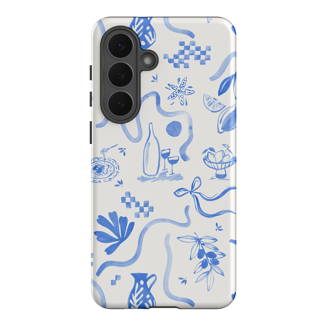 Mediterranean Wave Printed Phone Cases Samsung Galaxy S26 Plus / Armoured by Charlie Taylor - The Dairy