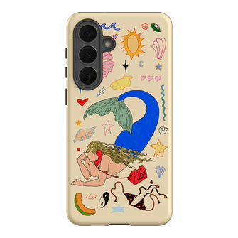 Mermaid Salad Cream Printed Phone Cases Samsung Galaxy S26 Plus / Armoured by Easty Beasty - The Dairy