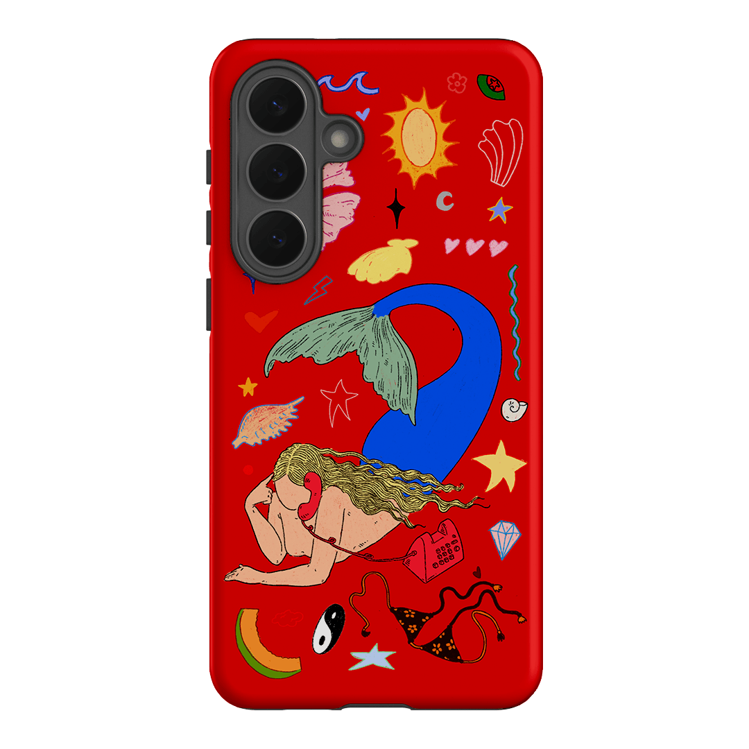 Mermaid Salad Scarlet Printed Phone Cases Samsung Galaxy S26 Plus / Armoured by Easty Beasty - The Dairy