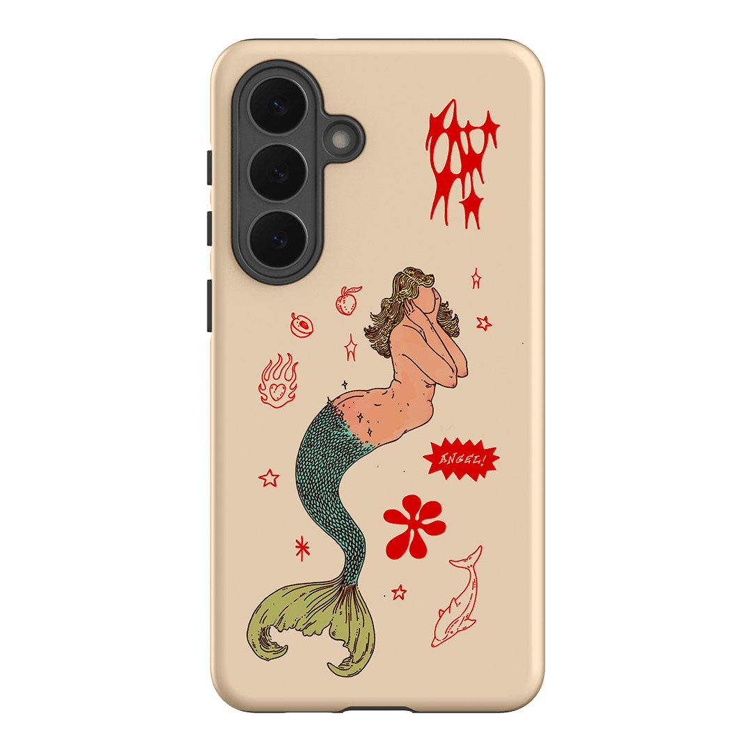 Mimi Cream Printed Phone Cases Samsung Galaxy S26 Plus / Armoured by Easty Beasty - The Dairy