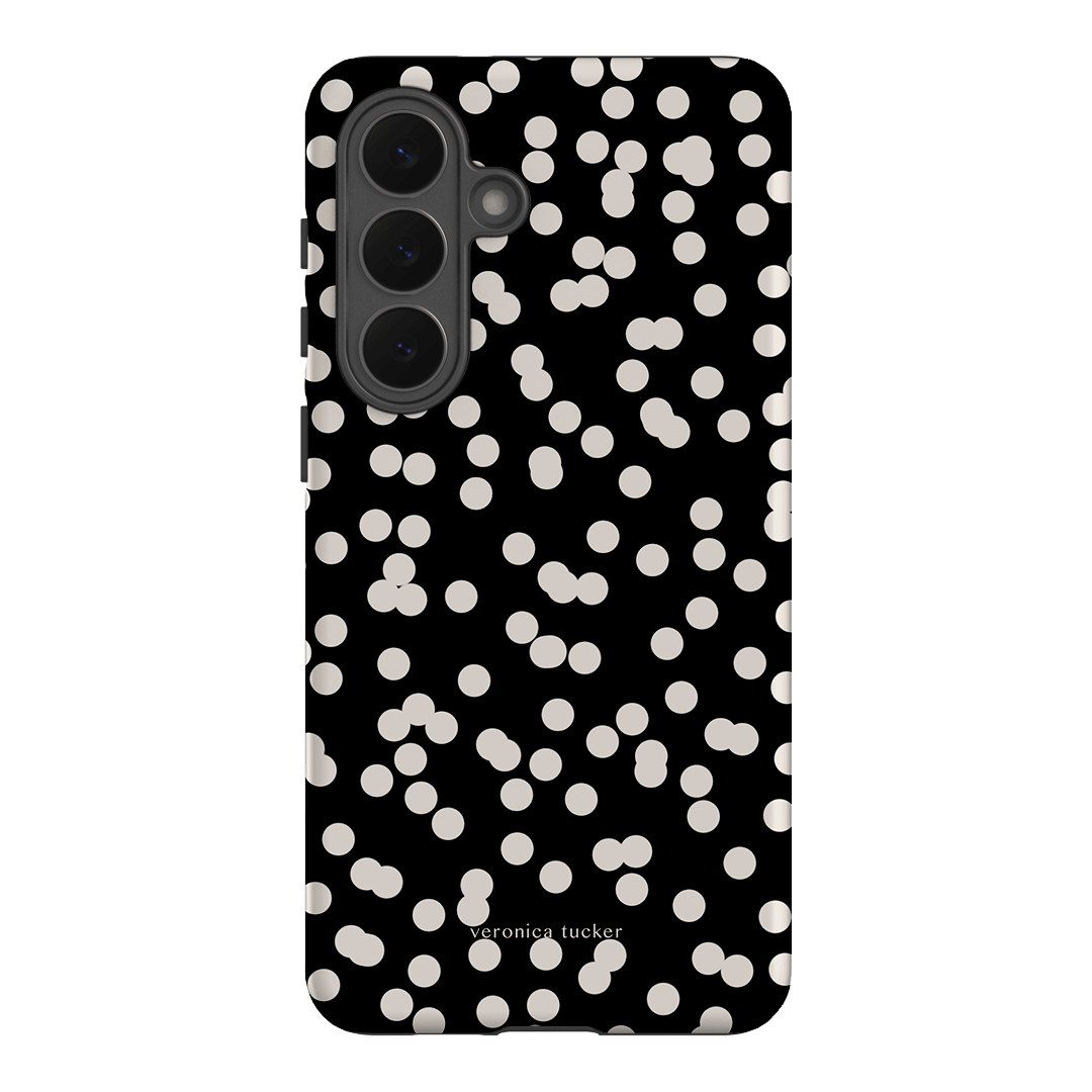 Mini Confetti Noir Printed Phone Cases Samsung Galaxy S26 Plus / Armoured by Veronica Tucker - The Dairy