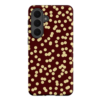 Mini Confetti Burgundy Butter Printed Phone Cases Samsung Galaxy S26 Plus / Armoured by Veronica Tucker - The Dairy