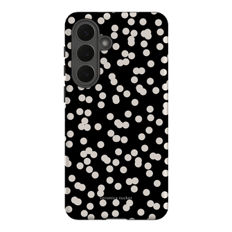 Mini Confetti Noir Printed Phone Cases Samsung Galaxy S26 Plus / Armoured by Veronica Tucker - The Dairy