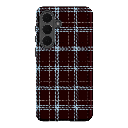 Mocha Plaid Printed Phone Cases Samsung Galaxy S26 Plus / Armoured by The Dairy - The Dairy
