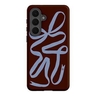 Mocha Ribbon Printed Phone Cases Samsung Galaxy S26 Plus / Armoured by Jasmine Dowling - The Dairy