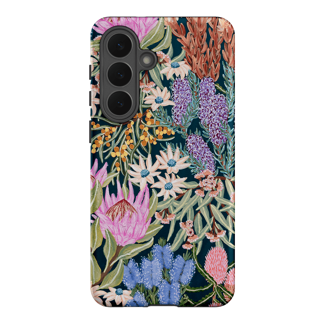 Moonlit Floral Printed Phone Cases Samsung Galaxy S26 Plus / Armoured by Amy Gibbs - The Dairy