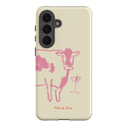 Mootini Pink Printed Phone Cases Samsung Galaxy S26 Plus / Armoured by Phthalo Ruth - The Dairy