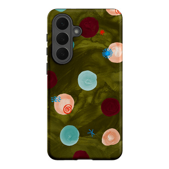 Olive Spot Printed Phone Cases Samsung Galaxy S26 Plus / Armoured by Charlie Taylor - The Dairy