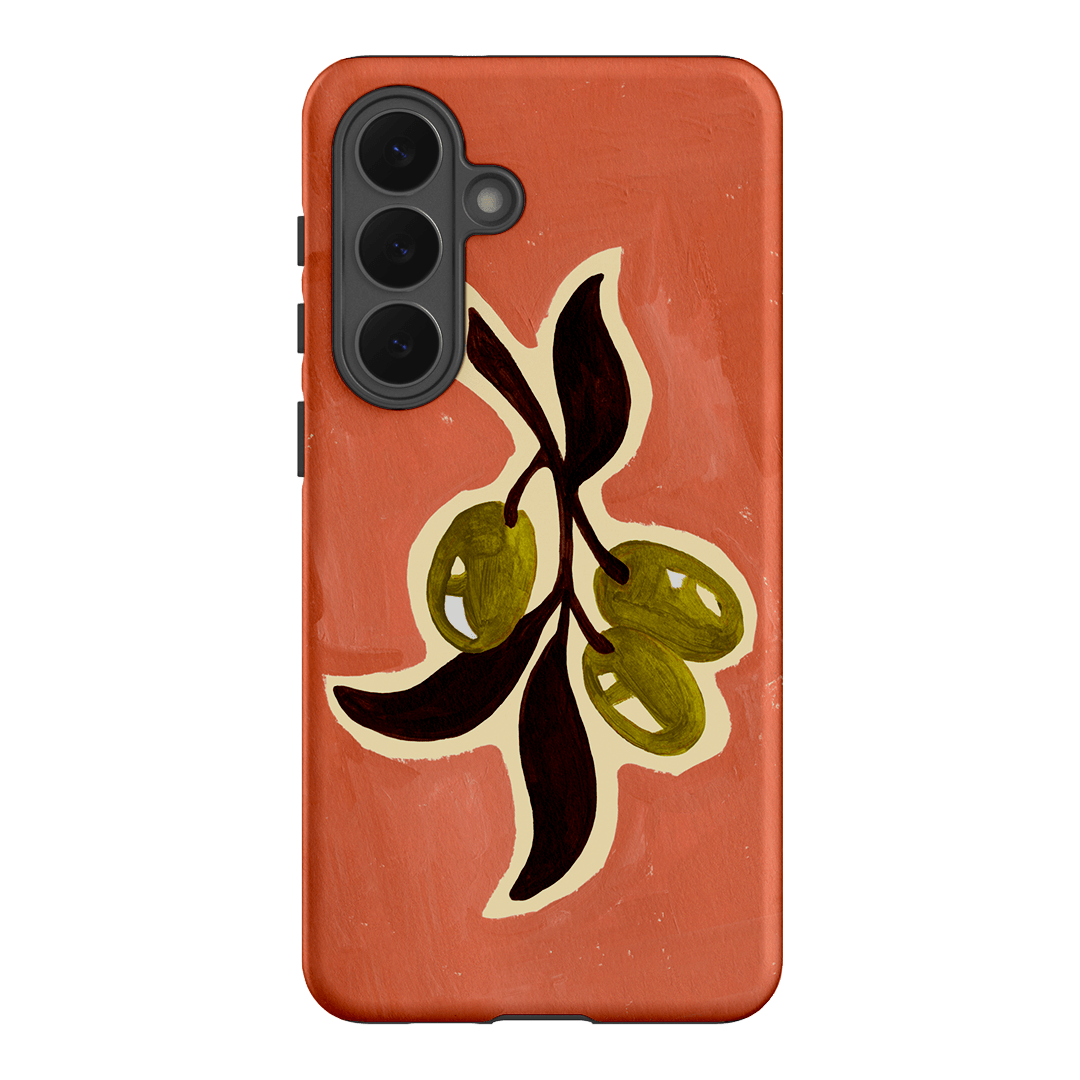 Olives Printed Phone Cases Samsung Galaxy S26 Plus / Armoured by Studio Bon - The Dairy