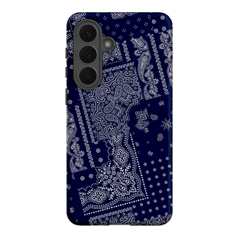 Paisley Indigo Printed Phone Cases Samsung Galaxy S26 Plus / Armoured by The Dairy - The Dairy
