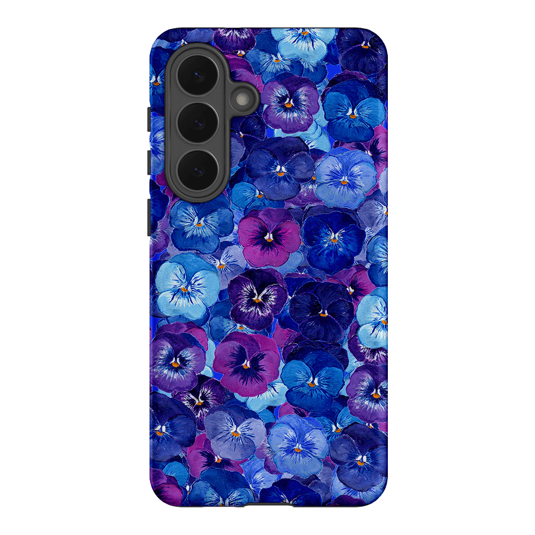 Pansy Jumble Printed Phone Cases Samsung Galaxy S26 Plus / Armoured by Kayla Henley - The Dairy