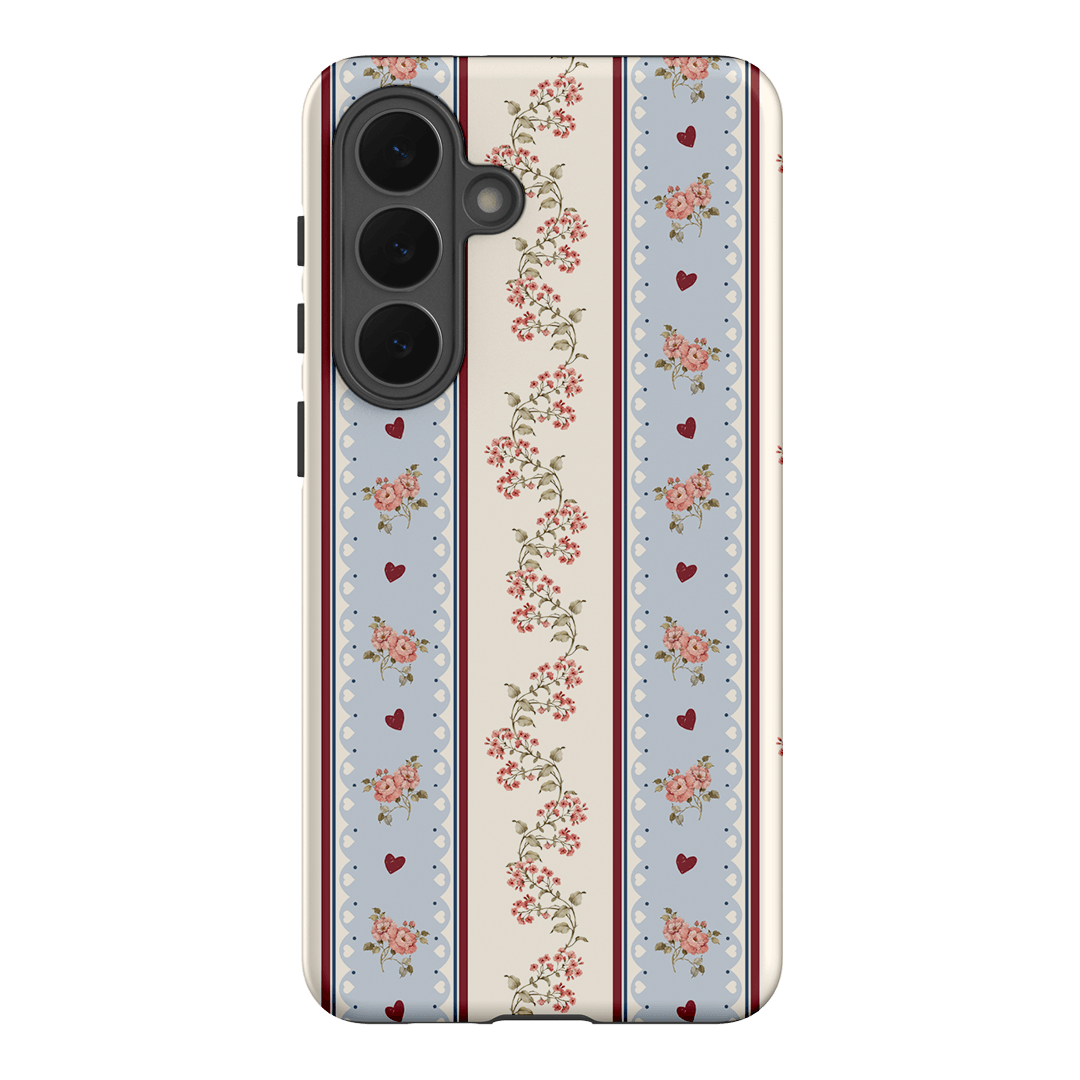Pastel Stripe Printed Phone Cases Samsung Galaxy S26 Plus / Armoured by Kasiags Art - The Dairy