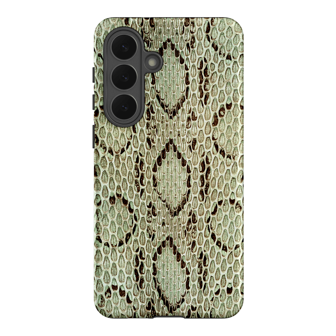 Pistachio Python Printed Phone Cases Samsung Galaxy S26 Plus / Armoured by The Dairy - The Dairy