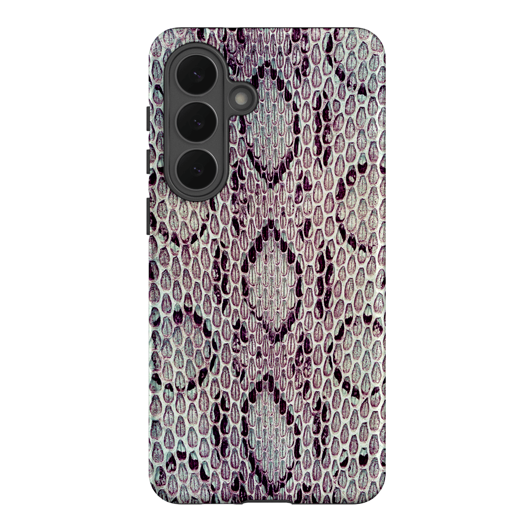 Plum Python Printed Phone Cases Samsung Galaxy S26 Plus / Armoured by The Dairy - The Dairy