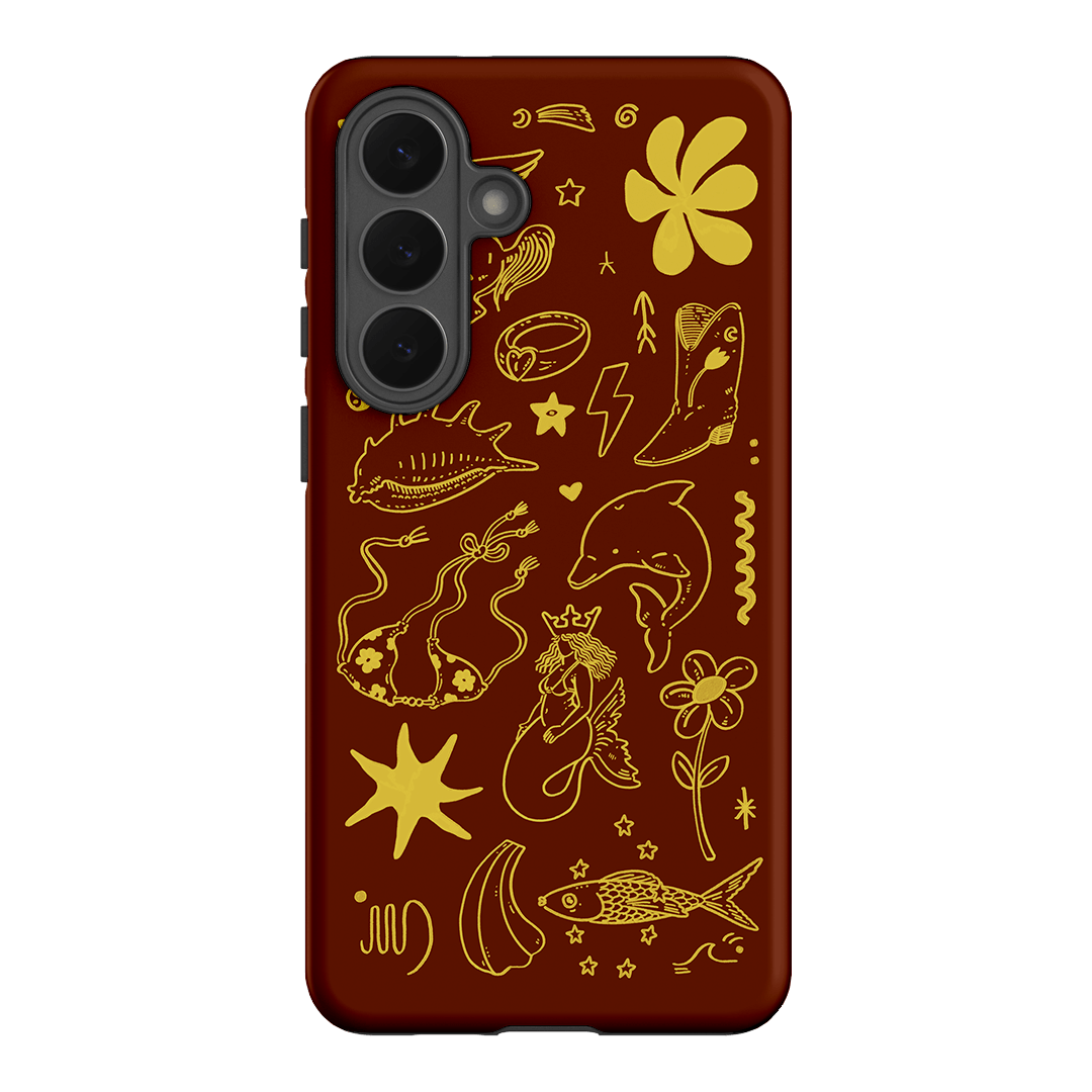 Spiced Cowboy Chocolate Printed Phone Cases Samsung Galaxy S26 Plus / Armoured by Easty Beasty - The Dairy