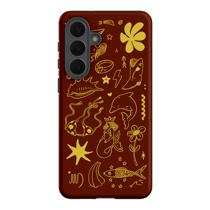 Spiced Cowboy Chocolate Printed Phone Cases Samsung Galaxy S26 Plus / Armoured by Easty Beasty - The Dairy
