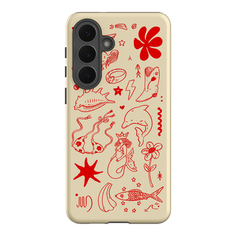 Spiced Cowboy Cream Printed Phone Cases Samsung Galaxy S26 Plus / Armoured by Easty Beasty - The Dairy