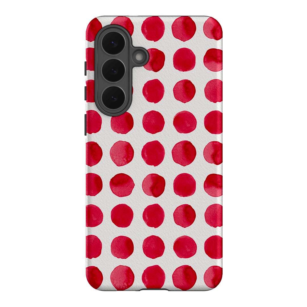 Spots in Red Printed Phone Cases by The Dairy - The Dairy