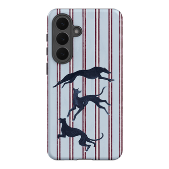 Stripey Hounds Printed Phone Cases Samsung Galaxy S26 Plus / Armoured by Lisa Hu - The Dairy