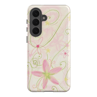 Swirl Pink Printed Phone Cases Samsung Galaxy S26 Plus / Armoured by Kayla Carr - The Dairy