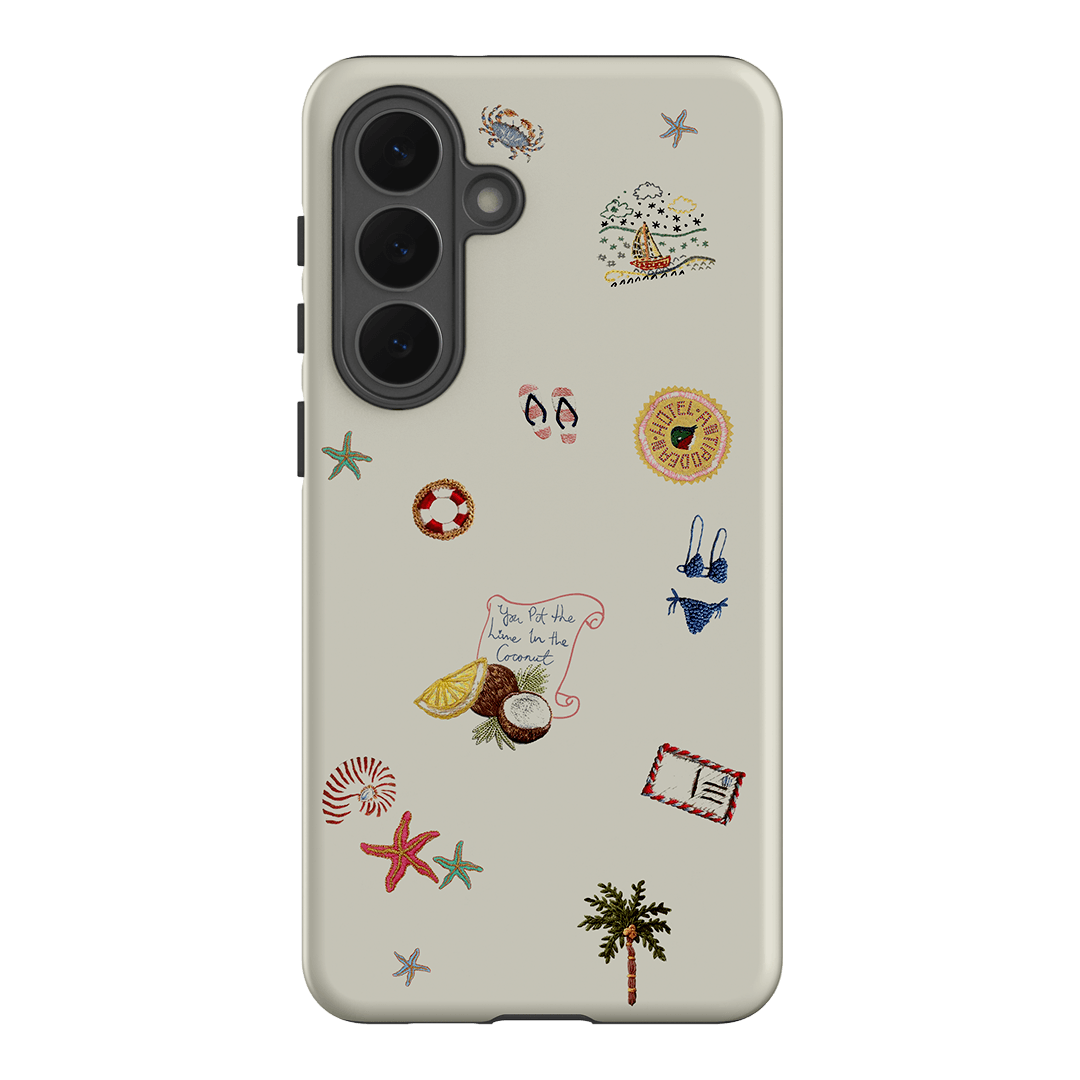 Vacay All Day Cream Printed Phone Cases by Antipodean - The Dairy