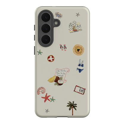 Vacay All Day Cream Printed Phone Cases by Antipodean - The Dairy