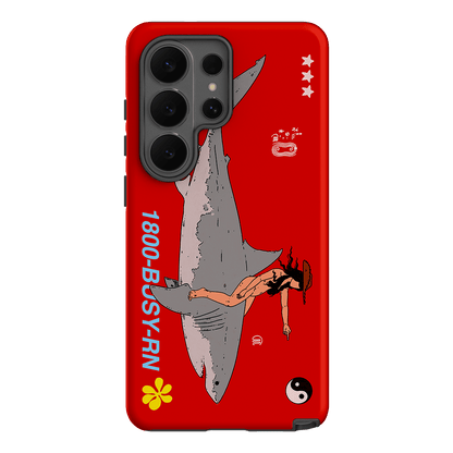 1800-Busy Rn in Red Printed Phone Cases Samsung Galaxy S26 Ultra / Armoured by Easty Beasty - The Dairy