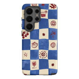 Afternoon Mezze Cornflower Printed Phone Cases Samsung Galaxy S26 Ultra / Armoured by Charlie Taylor - The Dairy