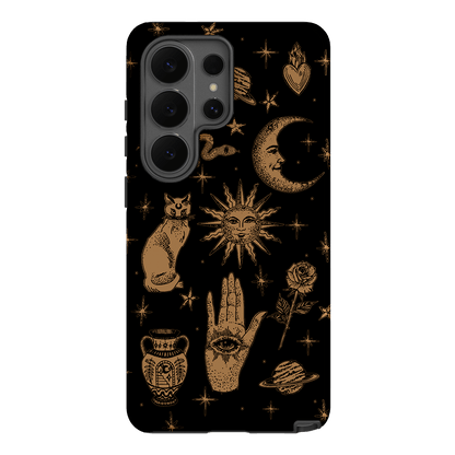 Astro Flash Noir Printed Phone Cases Samsung Galaxy S26 Ultra / Armoured by Veronica Tucker - The Dairy