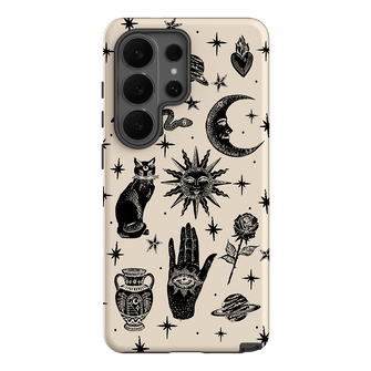 Astro Flash Beige Printed Phone Cases Samsung Galaxy S26 Ultra / Armoured by Veronica Tucker - The Dairy