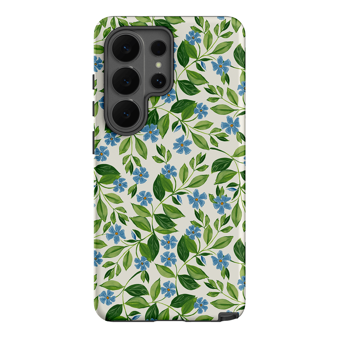 Blue Vines Printed Phone Cases Samsung Galaxy S26 Ultra / Armoured by Ellie Mae - The Dairy