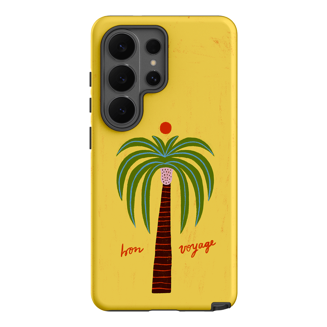 Bon Voyage Yellow Printed Phone Cases Samsung Galaxy S26 Ultra / Armoured by Marie Fauritte - The Dairy