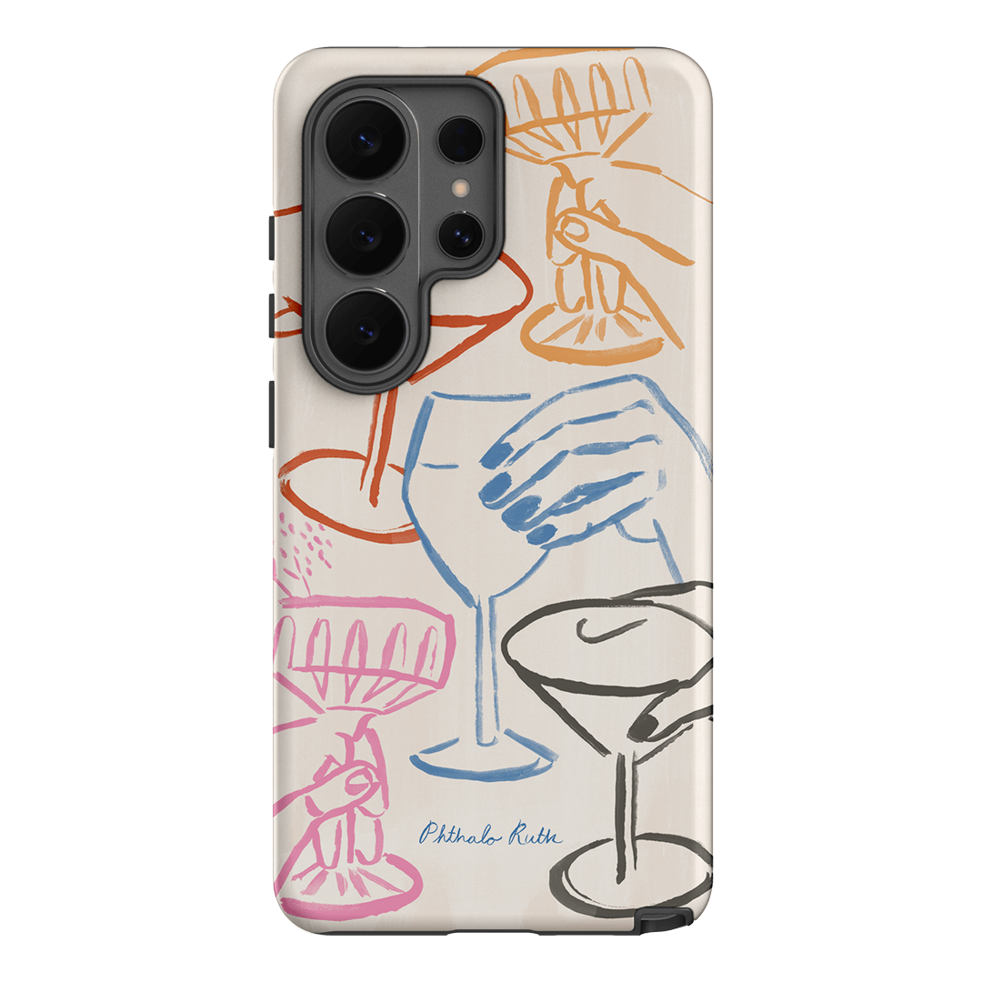 Cheers Multi Printed Phone Cases Samsung Galaxy S26 Ultra / Armoured by Phthalo Ruth - The Dairy
