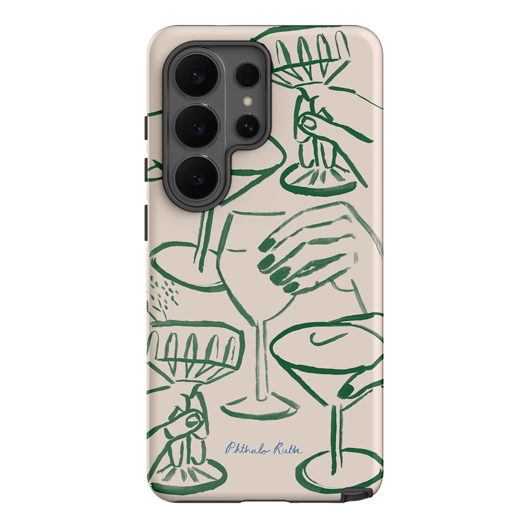 Cheers Printed Phone Cases Samsung Galaxy S26 Ultra / Armoured by Phthalo Ruth - The Dairy