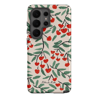 Cherry Love Printed Phone Cases Samsung Galaxy S26 Ultra / Armoured by Phthalo Ruth - The Dairy
